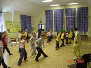 school tai chi demo